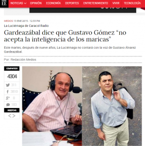 Gustavo Gómez nuevo director de La Luciérnaga.